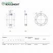 Tuerca de fijación HM3044-SKF