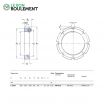 Tuerca de fijación HM3056-SKF