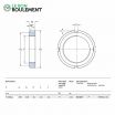 Tuerca de fijación HM50-T-SKF