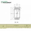 Rótula radial GE25ES-KML