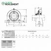Unidad de rodamiento UCUP205-NSK