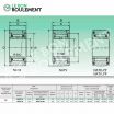 Rodillo de apoyo NATR25-X-PP