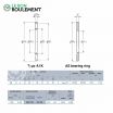 Rodamiento axial de agujas AXK1106-NTN
