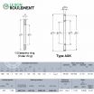 Rodamiento axial de agujas AXK1124-NTN