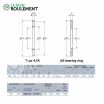 Rodamiento axial de agujas AXK1130-NTN