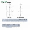 Rodamiento axial de agujas AXK1132-NTN