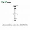 Rodamiento axial de agujas AXK160200-A-INA