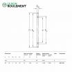 Rodamiento axial de agujas AXK1730-SKF