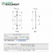 Rodamiento axial de agujas NTB110145-IKO