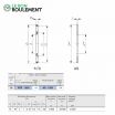 Rodamiento axial de agujas NTB1528-IKO