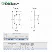 Rodamiento axial de agujas NTB1629-IKO