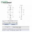 Rodamiento axial de agujas NTB85110-IKO