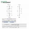 Rodamiento axial de agujas NTB90120-IKO