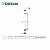 Rodamiento axial de agujas TC1220-INA