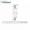 Rodamiento axial de agujas TC1423-INA