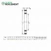 Rodamiento axial de agujas TC3244-INA