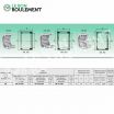 Casquillo de agujas BK1414-RS
