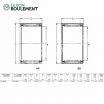 Casquillo de agujas BK5528-INA