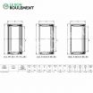 Casquillo de agujas HK2516-2RS-L271-INA