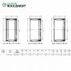 Casquillo de agujas HK2518-RS-L271-INA