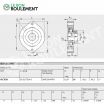 Unidad de rodamiento (acero inoxidable) GLCTE20-FA125-INA