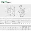 Unidad de rodamiento (acero inoxidable) PCJT20-N-FA125-INA