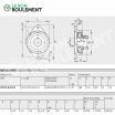 Unidad de rodamiento (acero inoxidable) PCJT50-N-FA125-INA