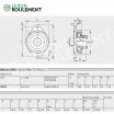 Unidad de rodamiento PCJT55-INA