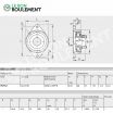 Unidad de rodamiento PCFT12-INA