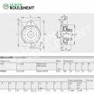 Unidad de rodamiento PCFT20-INA