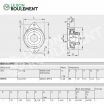 Unidad de rodamiento PCFT35-INA