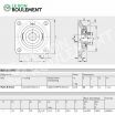 Unidad de rodamiento (acero inoxidable) PCJ25-N-FA125-INA