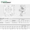 Unidad de rodamiento (acero inoxidable) RCJ45-FA125-INA