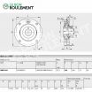 Unidad de rodamiento RMEO100-INA