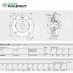 Unidad de rodamiento RMEO70-INA