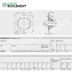 Unidad de rodamiento (chapa) PCSLT25-INA