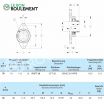 Unidad de rodamiento PCFT30-NKE