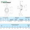Unidad de rodamiento PCFT35-NKE