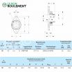 Unidad de rodamiento PCFT50-NKE