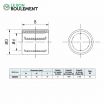 Casquillo de bolas KH2540-LL-3AS-NTN