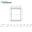 Aro acero interior IR22X28X17-INA
