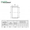 Aro acero interior IR70X80X25