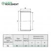 Aro acero interior IR70X80X30