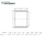 Aro acero interior IR8X12X10,5-INA