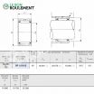 Rodamiento de agujas BR101812-IKO