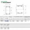 Rodamiento de agujas BR142216-IKO