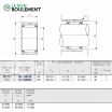 Rodamiento de agujas BR182616-IKO