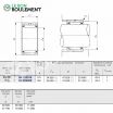 Rodamiento de agujas BR223016-IKO