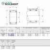 Rodamiento de agujas BR405224-IKO