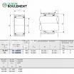 Rodamiento de agujas BR486024-IKO